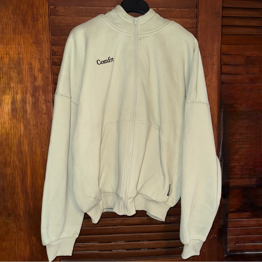 Worn Once Viral SOLD OUT Limited Ed Green Tea Matcha Comfrt Cloud Zip Hoodie S